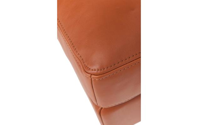 Goossens hocker massimo bruin leer - 8130616-03
