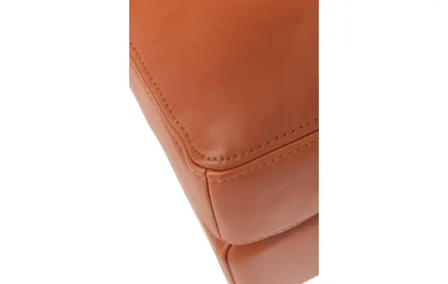 Goossens hocker massimo bruin leer - 8130616-03