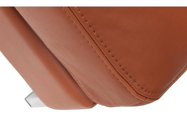 Goossens hocker massimo bruin leer - 8130616-04