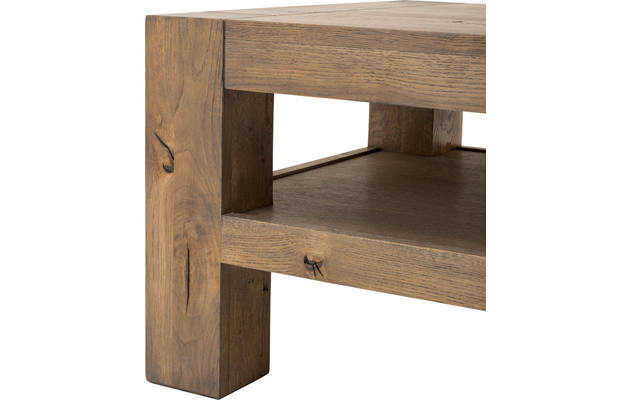 Goossens hoektafel roots grijs eiken - 8130684-02