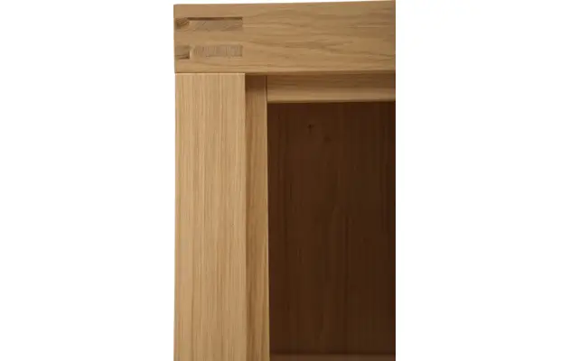 Goossens boekenkast clear blank eiken - 8130811-04