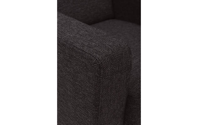 Goossens fauteuil n joy divana grijs stof - 8140449-462-04