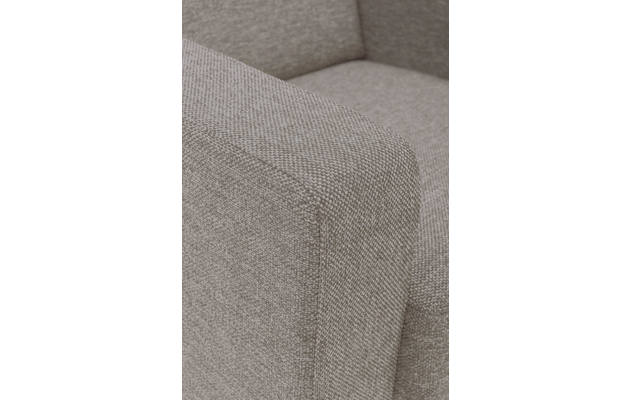 Goossens fauteuil n joy divana grijs stof - 8140449-463-04