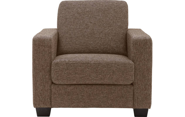 Goossens fauteuil n joy divana bruin stof - 8140449-467-02