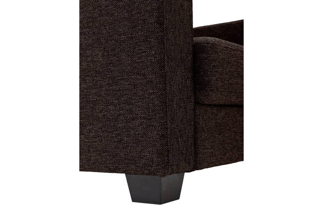 Goossens fauteuil n joy divana bruin stof - 8140449-470-03