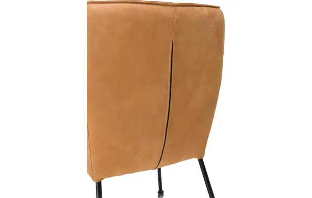 Goossens excellent eetkamerstoel leogang bruin leer - 8140504-04