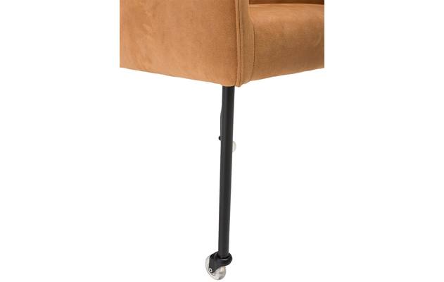 Goossens excellent eetkamerstoel leogang bruin leer - 8140504-05