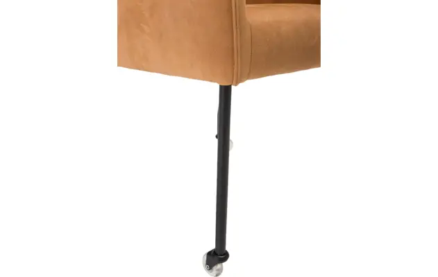 Goossens excellent eetkamerstoel leogang bruin leer - 8140504-05