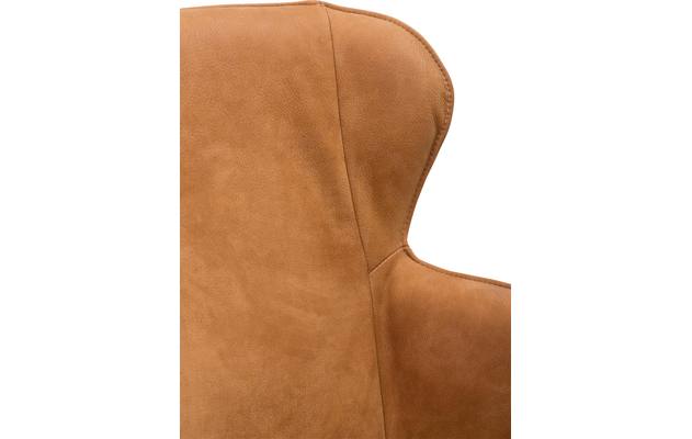 Goossens excellent eetkamerstoel leogang bruin leer - 8140504-08