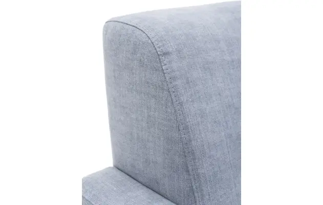 Goossens fauteuil hipp blauw stof - 8140540-05