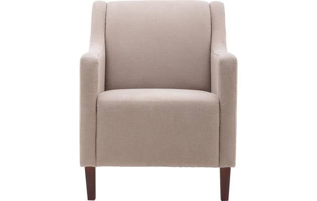 Goossens fauteuil romeo wit stof - 8140915-02