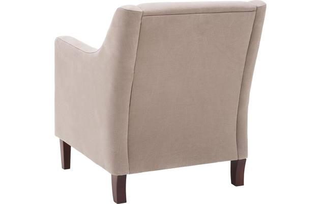 Goossens fauteuil romeo wit stof - 8140915-03
