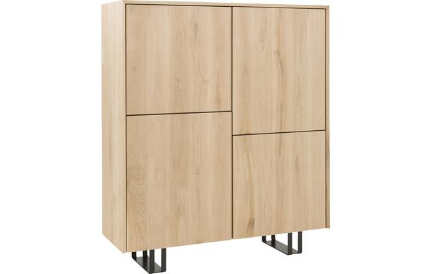 Goossens opbergkast luuk blank eiken - 8160250-02