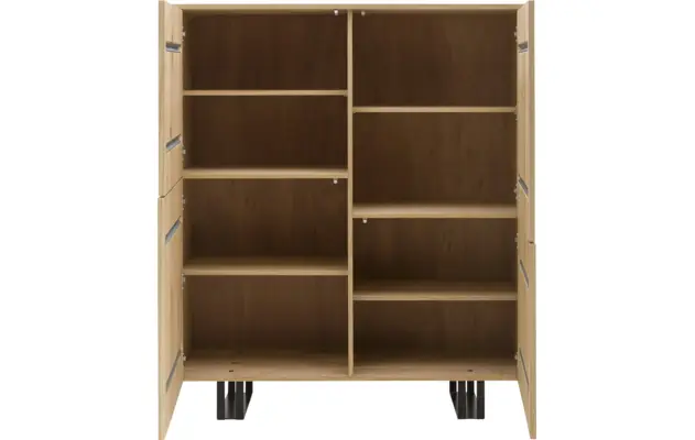 Goossens opbergkast luuk blank eiken - 8160250-03