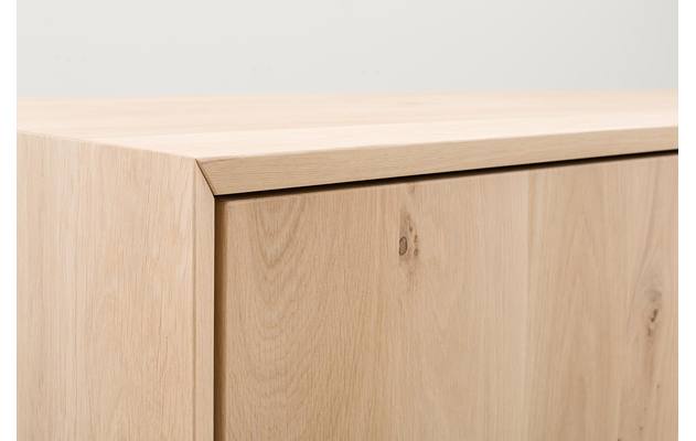 Goossens opbergkast luuk blank eiken - 8160250-06