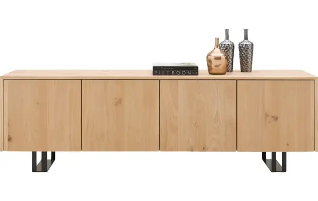 Goossens dressoir luuk blank eiken - 8160253-01