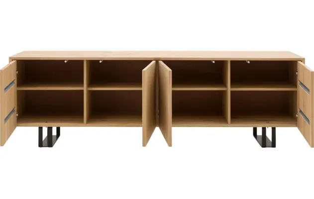 Goossens dressoir luuk blank eiken - 8160253-05