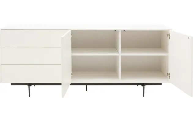 Goossens basic dressoir verona wit mdf - 8160593-04