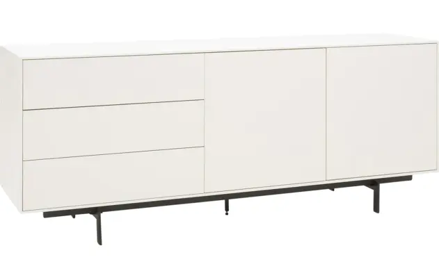 Goossens basic dressoir verona wit mdf - 8160593-06