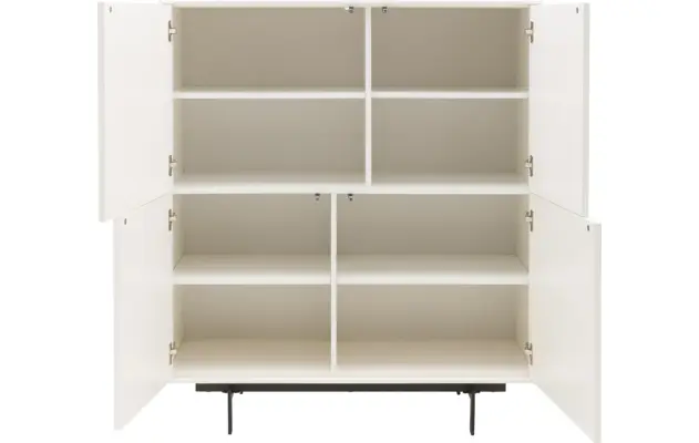 Goossens basic opbergkast verona wit mdf - 8160594-02