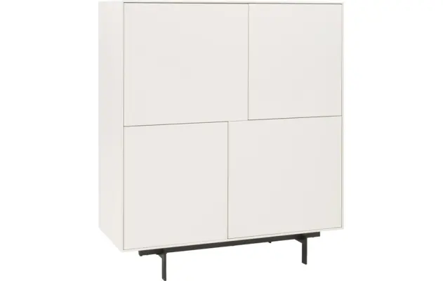Goossens basic opbergkast verona wit mdf - 8160594-03