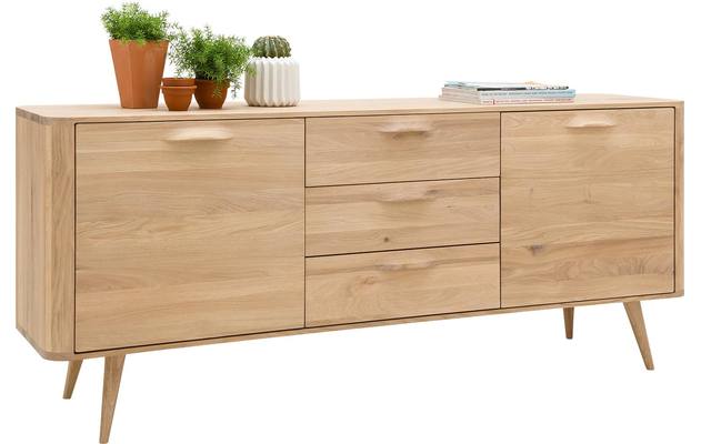 Goossens dressoir bjarte wit eiken - 8160669-A-03