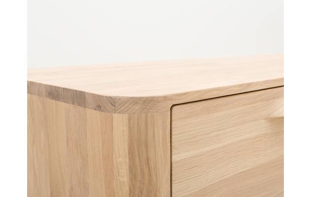 Goossens dressoir bjarte wit eiken - 8160669-A-06