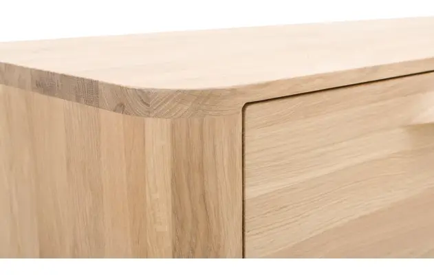 Goossens dressoir bjarte wit eiken - 8160669-A-06