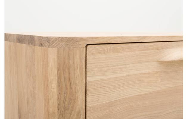 Goossens dressoir bjarte wit eiken - 8160669-A-07