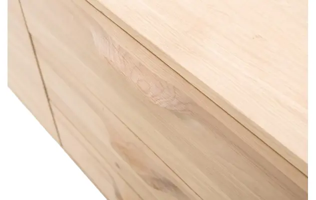 Goossens dressoir bjarte wit eiken - 8160669-A-09