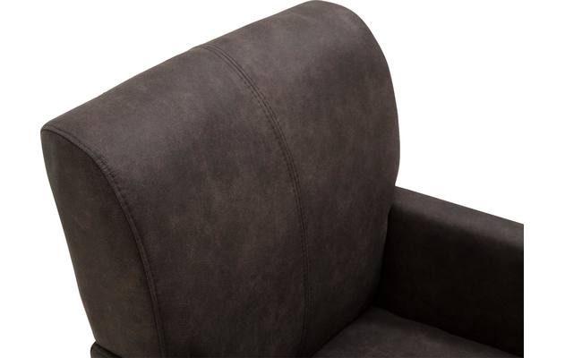 Goossens eetkamerstoel alex grijs microvezel - 8160951-06