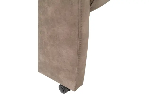 Goossens eetkamerstoel oliver bruin microvezel - 8160954-05