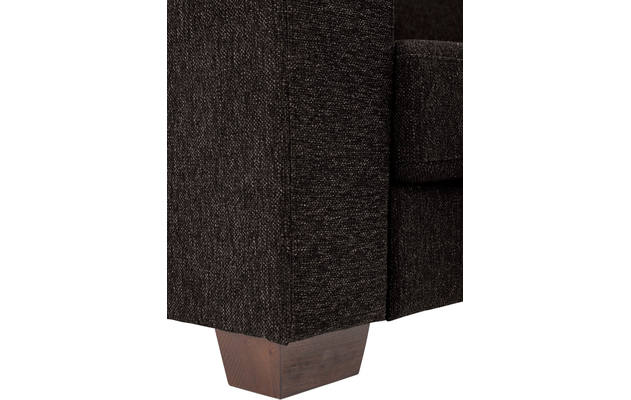 Goossens zitbank n joy divana bruin stof - 8170196-470-03