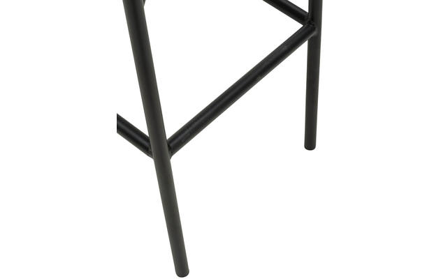 Goossens barstoel chaplin wit leer - 8170398-04