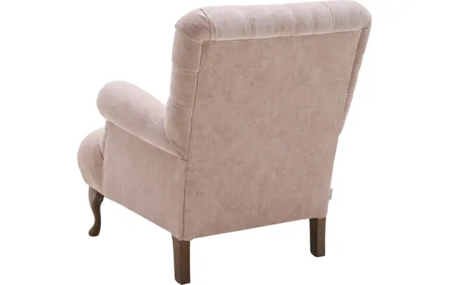 Goossens fauteuil ashton roze stof - 8170648-03