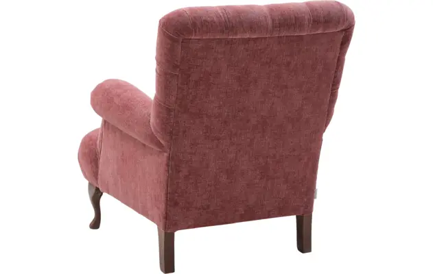 Goossens fauteuil ashton roze stof - 8170651-03