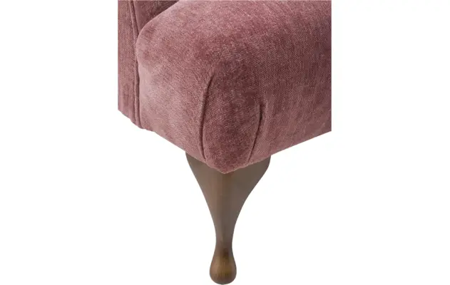 Goossens fauteuil ashton roze stof - 8170651-04