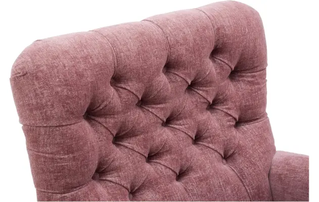 Goossens fauteuil ashton roze stof - 8170651-06