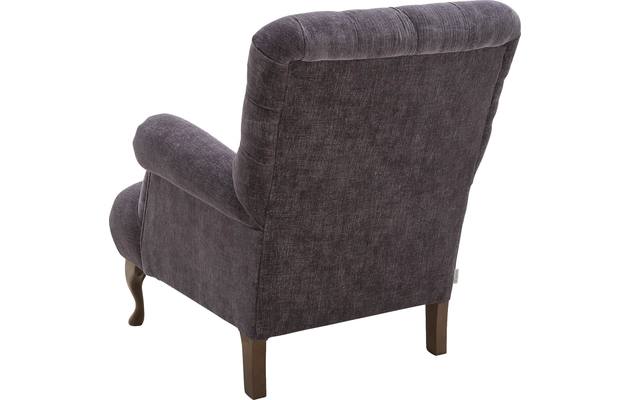Goossens fauteuil ashton blauw stof - 8170653-03