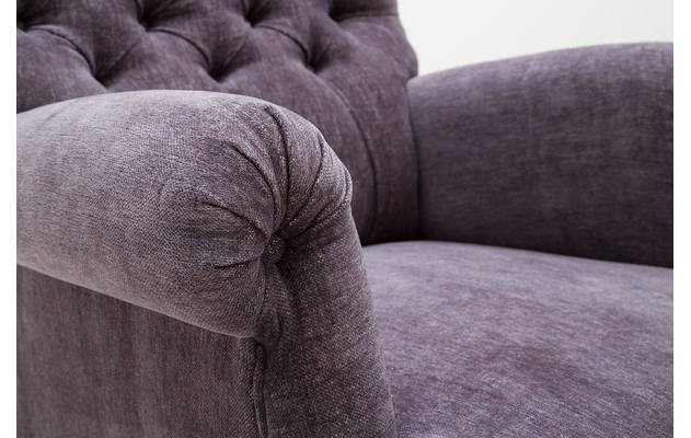 Goossens fauteuil ashton blauw stof - 8170653-05
