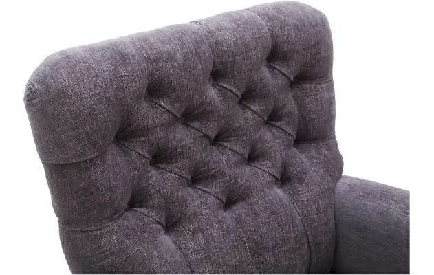 Goossens fauteuil ashton blauw stof - 8170653-06