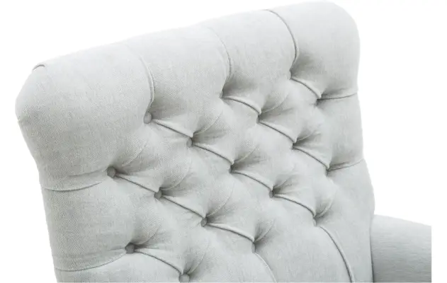 Goossens fauteuil ashton groen stof - 8170655-06
