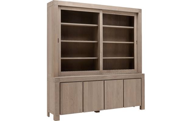 Goossens buffetkast clear blank eiken - 8170791-03