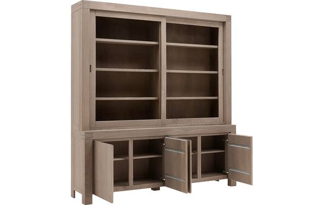 Goossens buffetkast clear blank eiken - 8170791-05