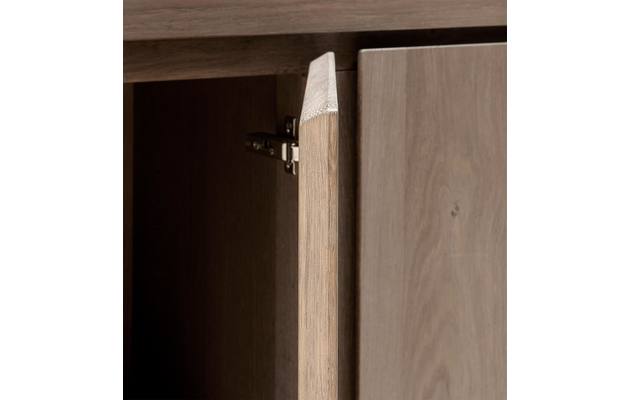 Goossens buffetkast clear blank eiken - 8170791-06