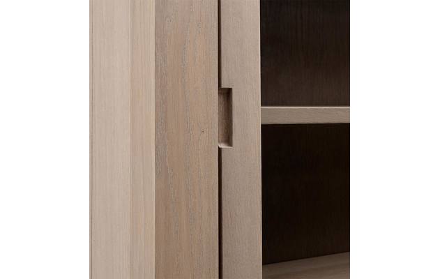 Goossens buffetkast clear blank eiken - 8170791-07