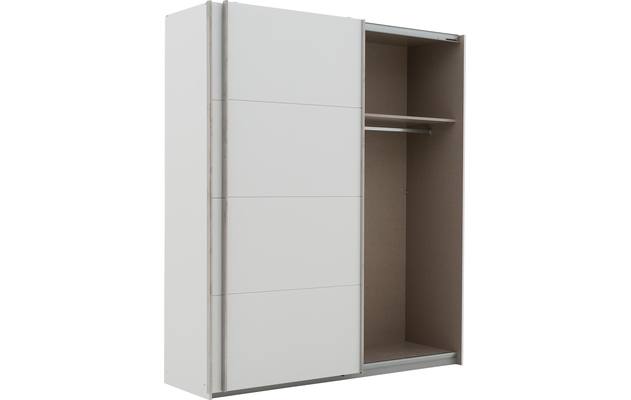 Goossens basic kledingkast miami wit hoogwaardig meubelplaat - 8170906-07