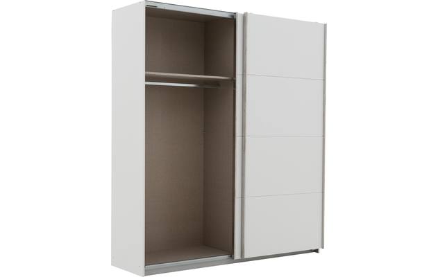 Goossens basic kledingkast miami wit hoogwaardig meubelplaat - 8170906-08