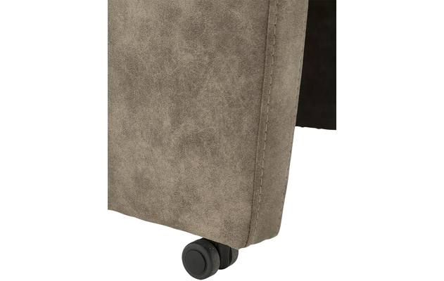 Goossens eetkamerstoel leen bruin microvezel - 8171206-04
