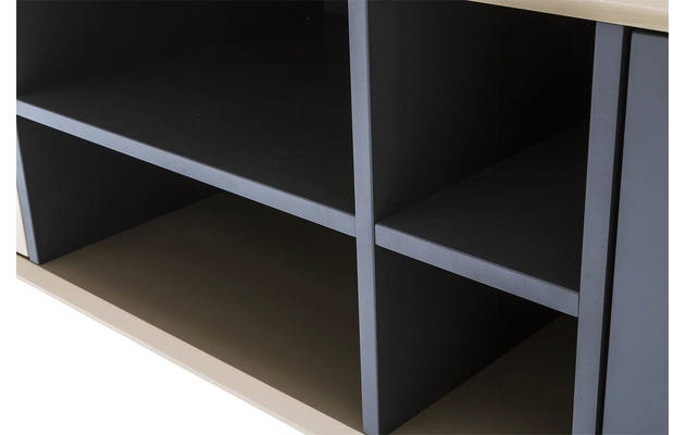Goossens basic tv meubel vienna bruin mdf - 8171315-11